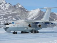 IL-76 at Union Glacier